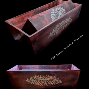 Silver feather Trinket tray