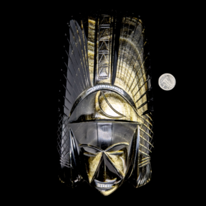 Golden sheen obsidian Aztec